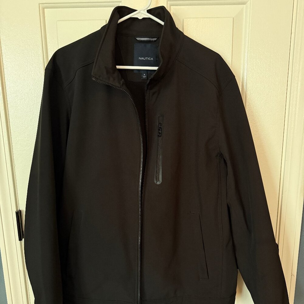 Nautica men's lightweight black jacket - size XL
